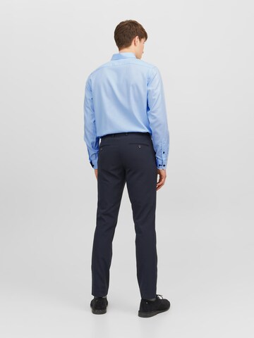 JACK & JONES Slim Fit Hemd 'Parker' in Blau