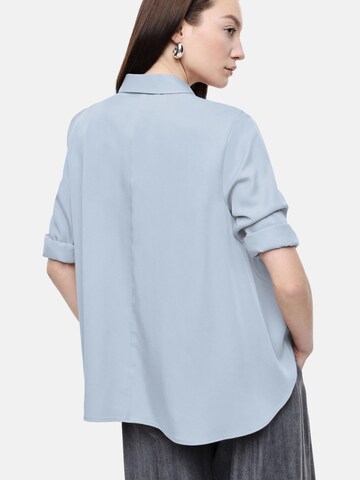 IMPERIAL Blouse 'IMPERIAL CAMICIA CAMICIA' in Blue