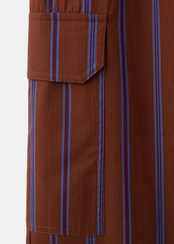 MANGO Wide leg Cargo Pants 'Mara' in Pink