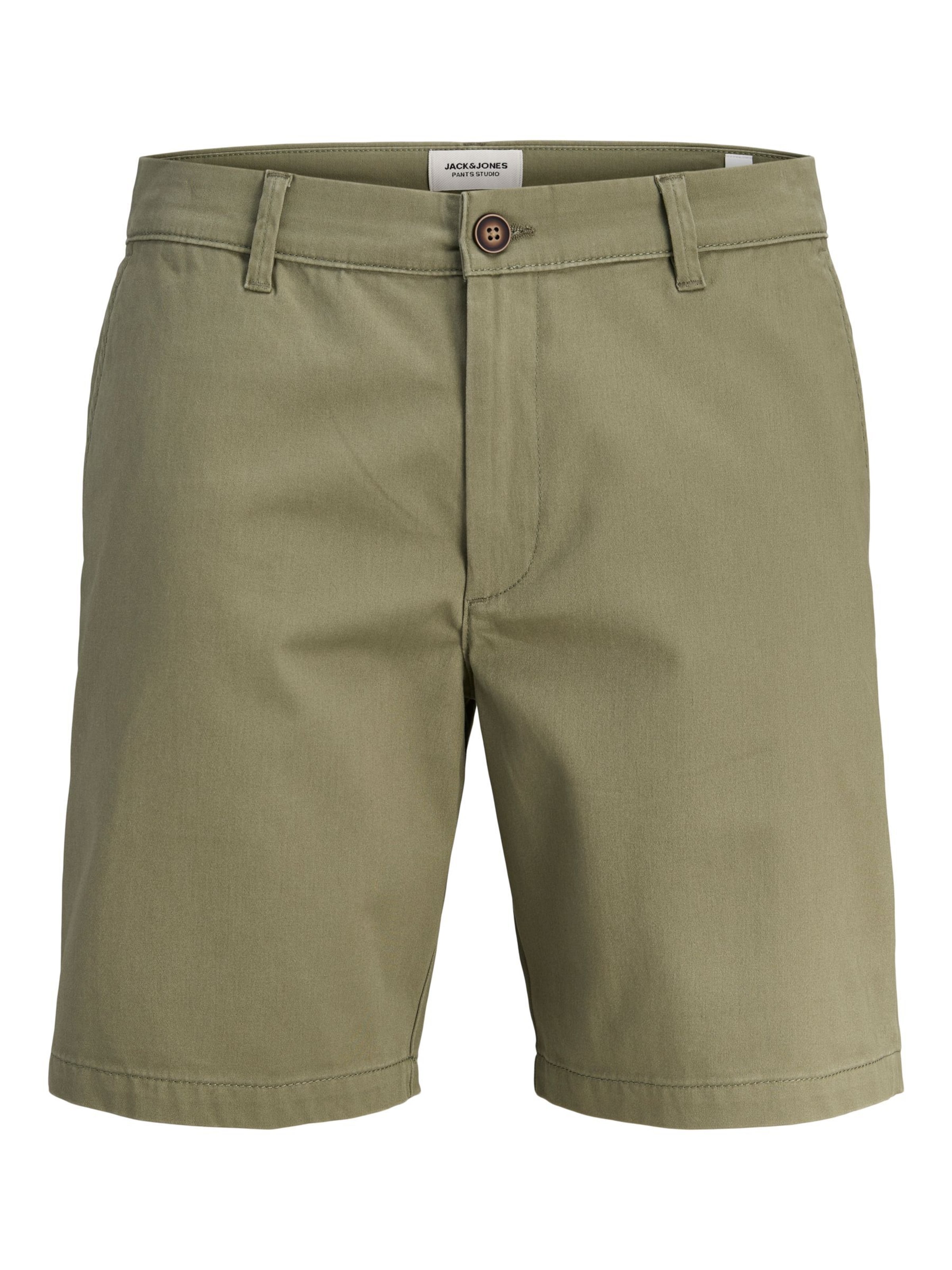 Jack & Jones Junior Shorts in Grün: Vorderseite
