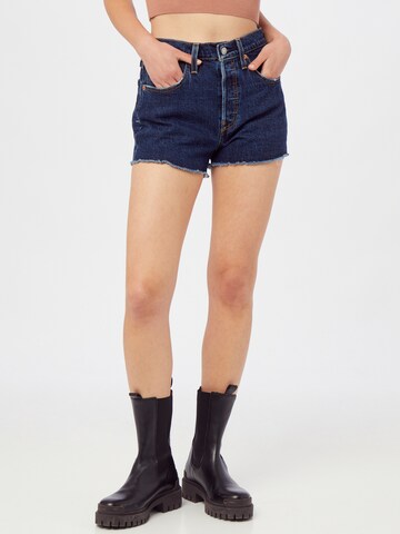 Regular Jean '501 Original Short' LEVI'S ® en bleu : devant