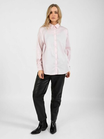 Coster Copenhagen Shirt ' Boxy ' in Pink