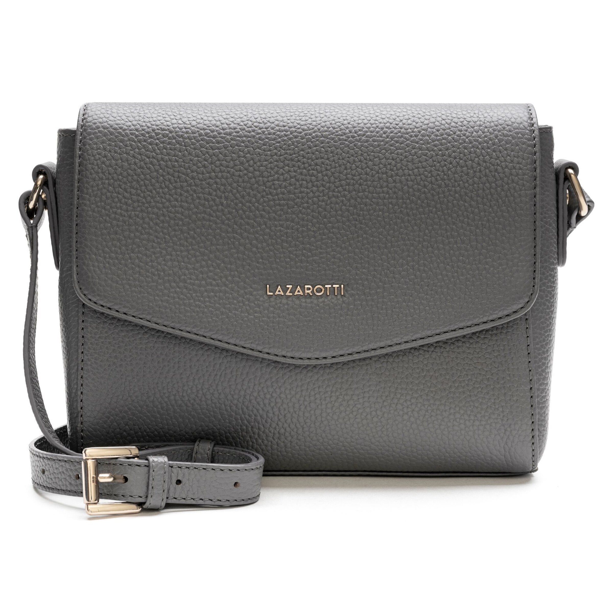 Lazarotti Crossbody bag in Grey: front