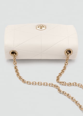 Borsa a tracolla 'KIRA' di MANGO in bianco