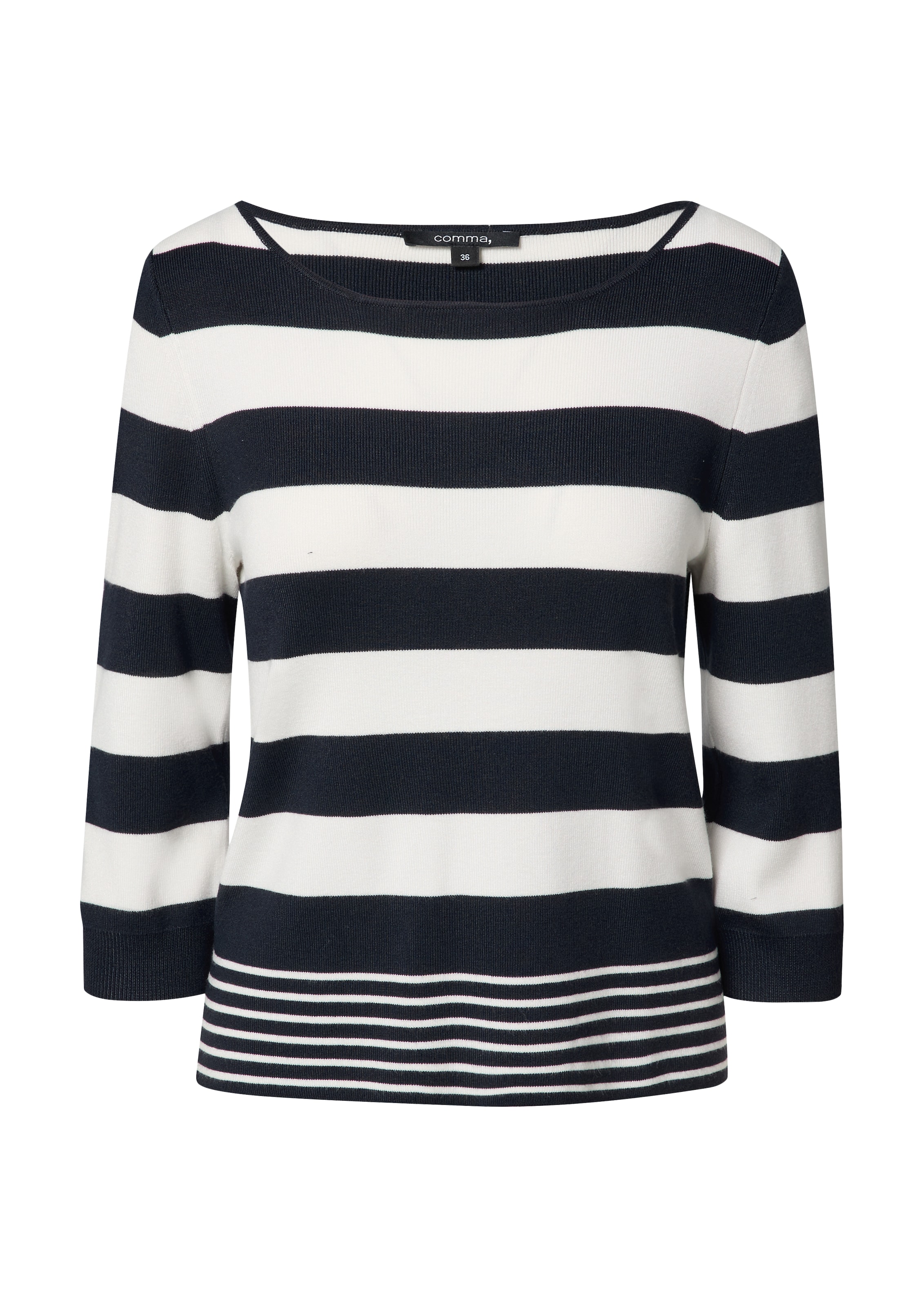 COMMA Sveter - Čierna: predná strana