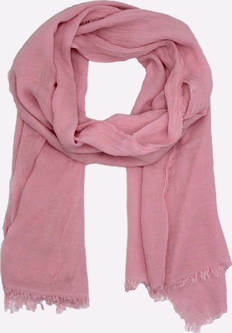Leslii Scarf in Pink: front