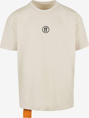 Maglietta 'Caesar' di Forgotten Faces in beige: frontale