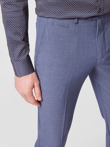 Slimfit Pantaloni con piega frontale di Lindbergh in blu