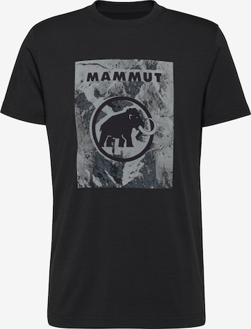 MAMMUT Funktionsshirt ‘Trovat’ in Schwarz: Vorderseite