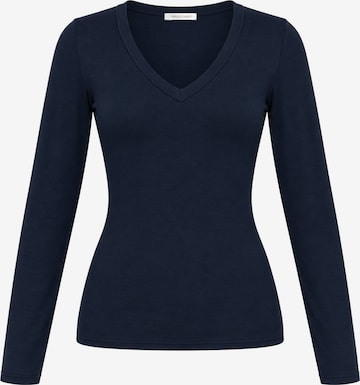 SASSYCLASSY - Camiseta en azul: frente