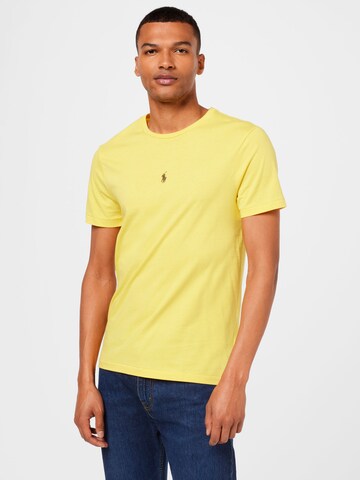 geltona Polo Ralph Lauren Marškinėliai: priekis