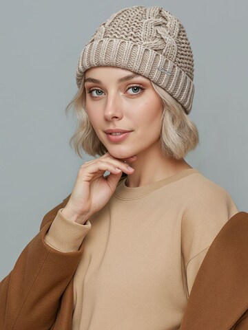 Neverless Beanie 'Model 36937' in Beige