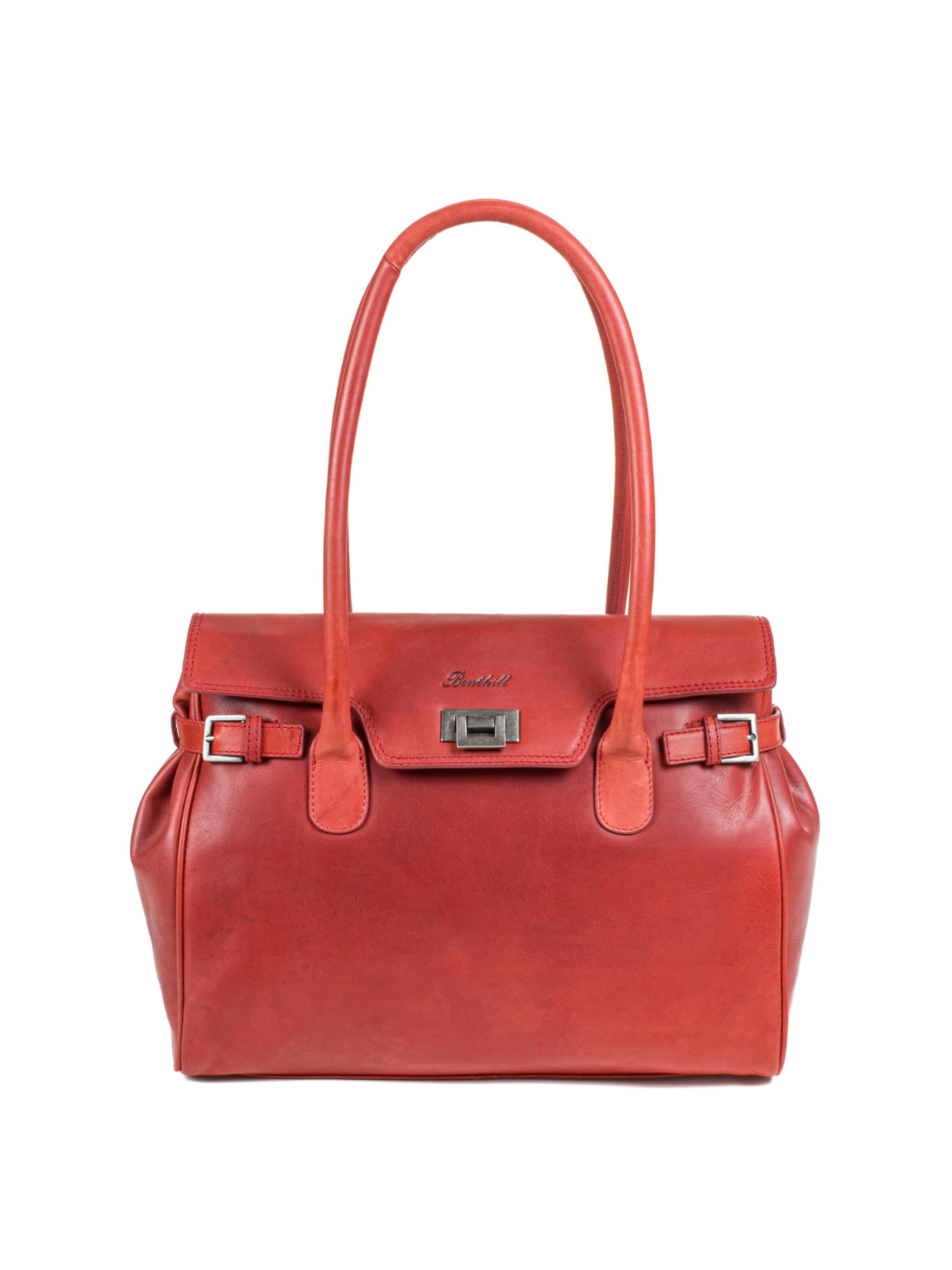 Benthill Handbag in Red: front