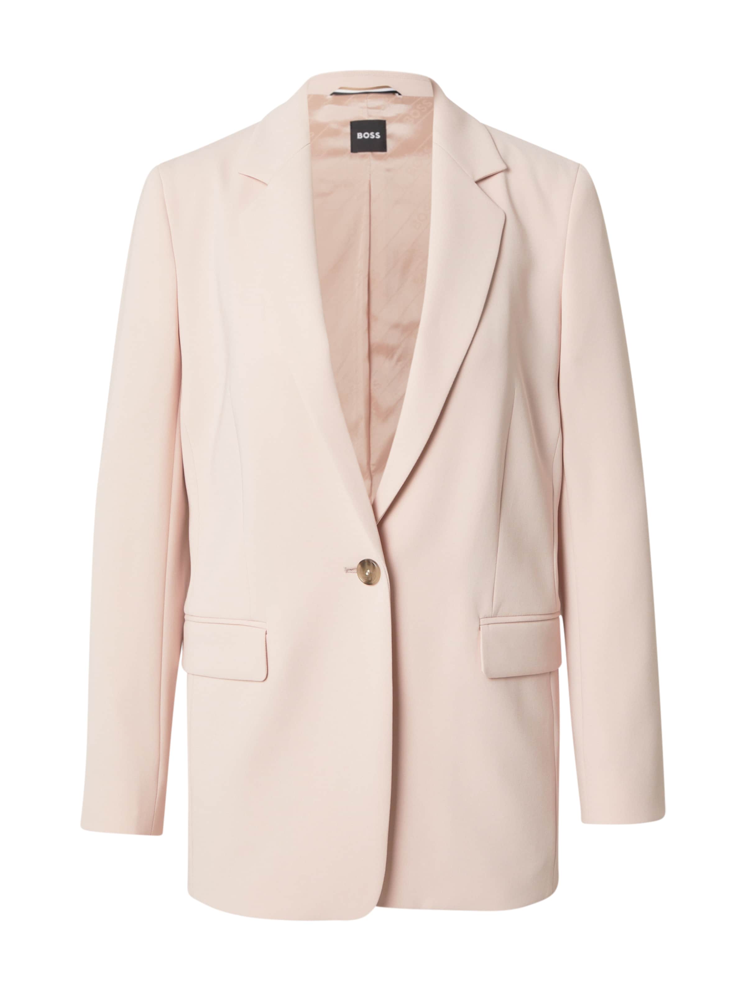 Blazer &#x27;Jocaluah&#x27; di BOSS in rosa: frontale
