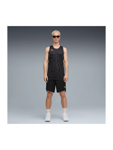 PUMA Regular Workout Pants 'Teamjaws Starter' in Black