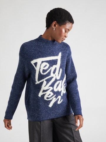 Ted Baker Sweter 'ALYANNN' w kolorze niebieski: przód