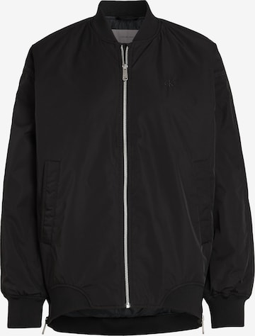 Calvin Klein Jeans Демисезонная куртка в Черный: спереди