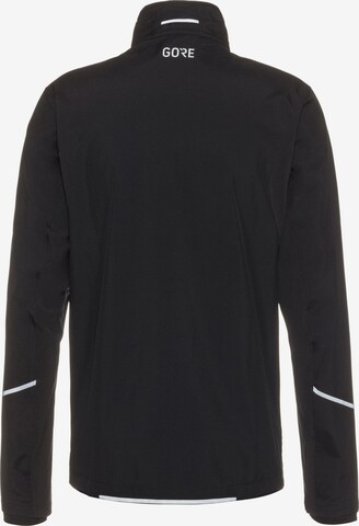 GORE WEAR Athletic Jacket 'R3 Infinium Partial' in Black