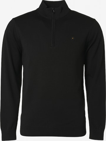 No Excess Sweater in Black: front