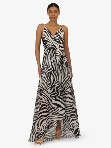 Robe de soirée Kraimod en noir : devant