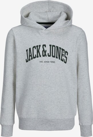 Jack & Jones Junior Sweatshirt 'JOSH' in Grey: front