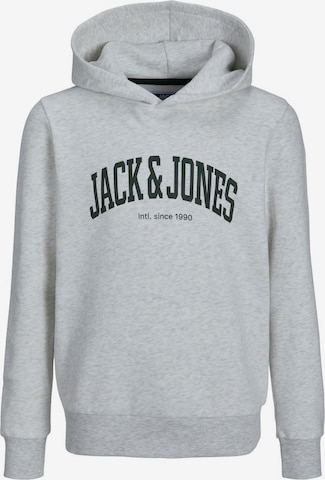 Felpa 'JOSH' di Jack & Jones Junior in grigio: frontale