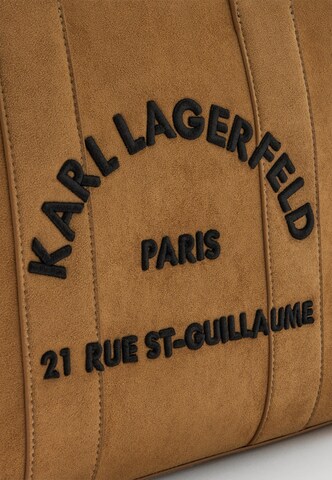 Karl Lagerfeld Shopper táska 'K/RSG' - barna