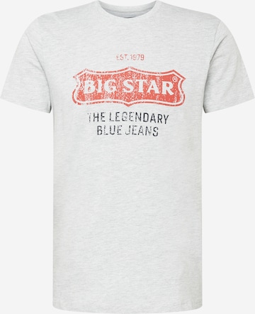 BIG STAR Shirt in Grey: front
