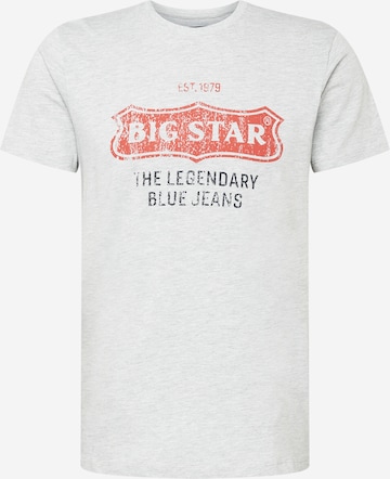 T-Shirt BIG STAR en gris : devant