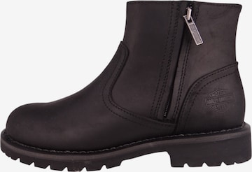 Bottes Harley Davidson en noir : devant