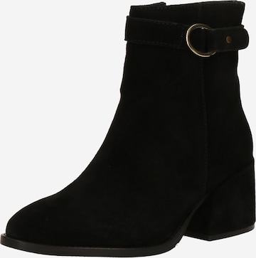 ABOUT YOU Rövid szárú csizmák 'Felicitas' - fekete: elől