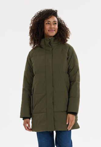 Whistler Winterjas 'Greyston' in Groen: voorkant