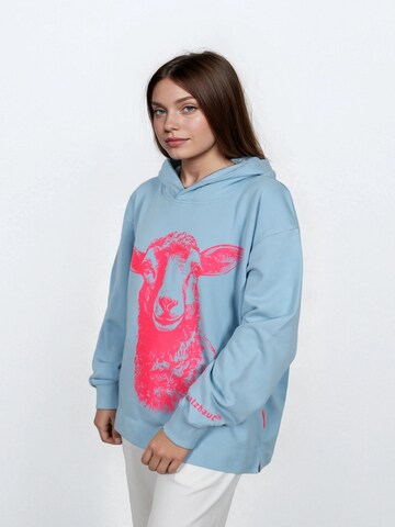salzhaut Sweatshirt in Blauw