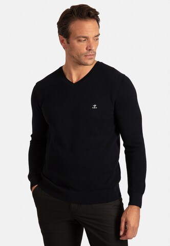 Sir Raymond Tailor Sweater in Blue: front