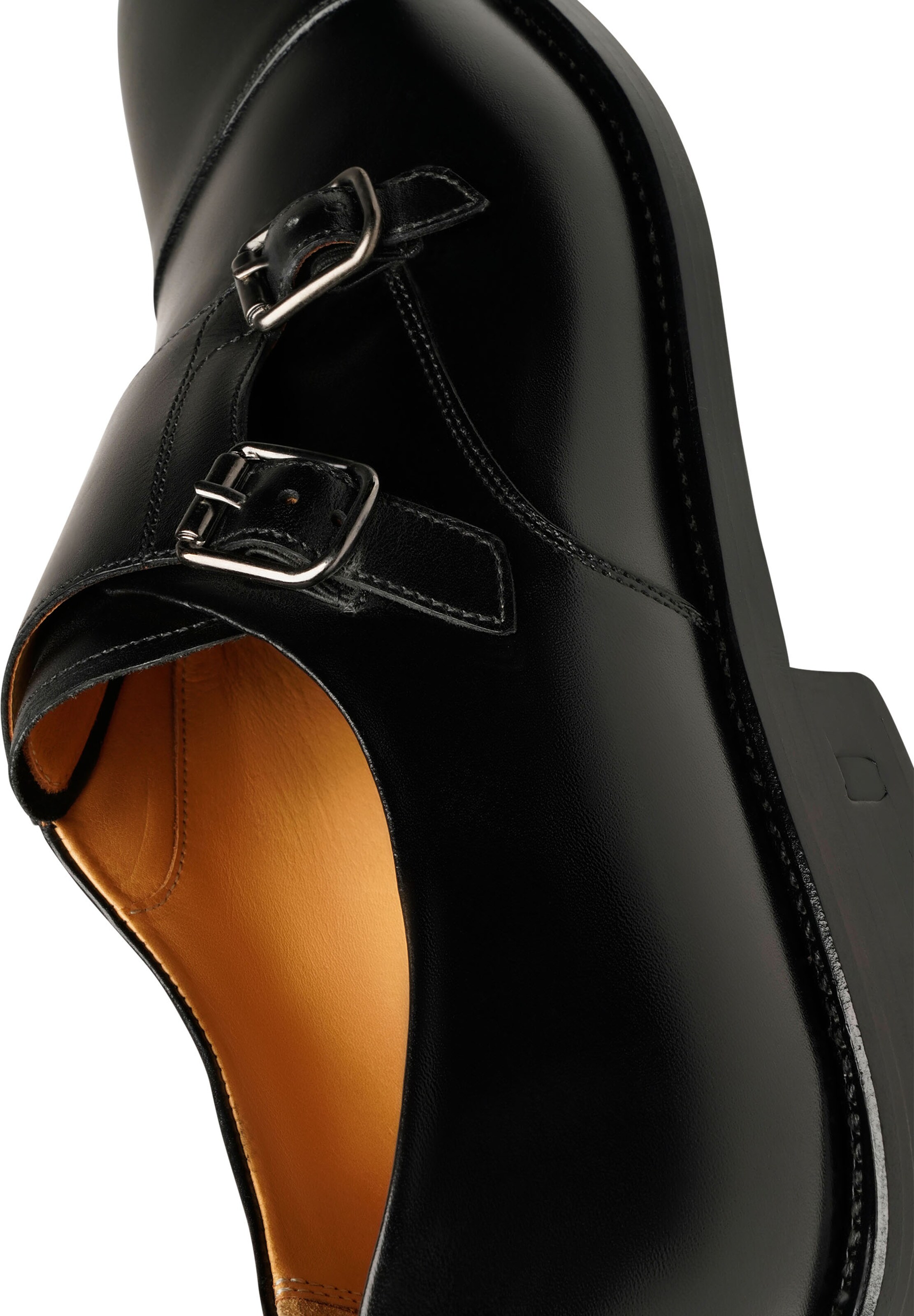 Henry Stevens Schnürschuhe Rahmengenäht ' Marshall CDM in Schwarz