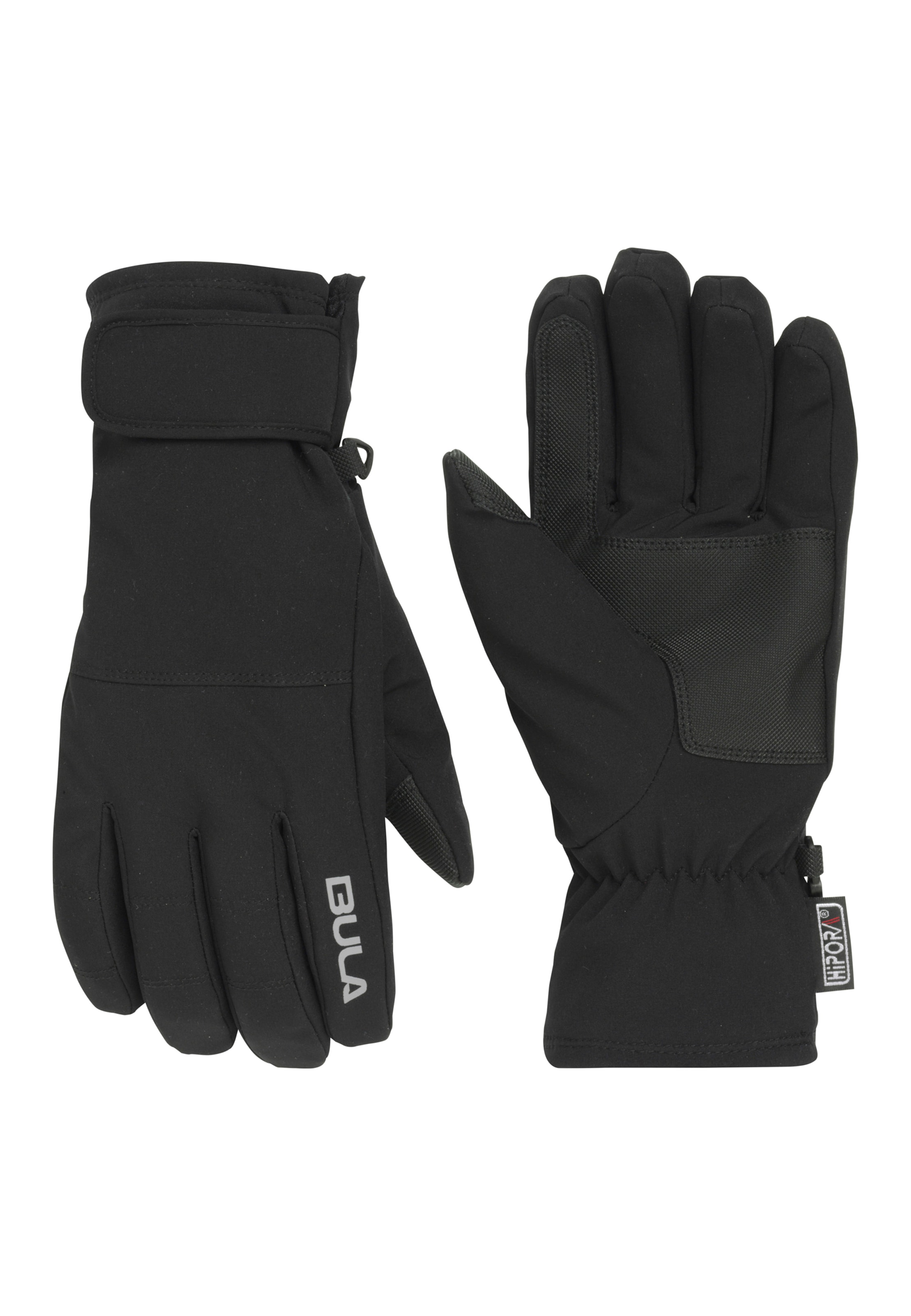 BULA Full Finger Gloves 'Everyday' in Black: front