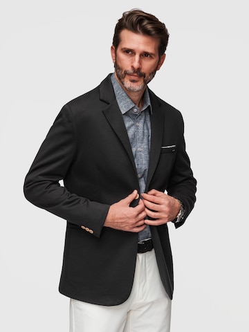 Ombre Slim fit Business-colbert in Zwart