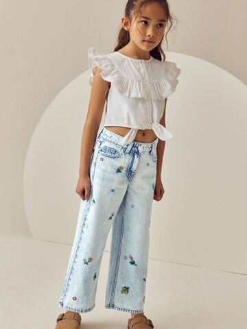 Wide leg Jeans di Next in blu