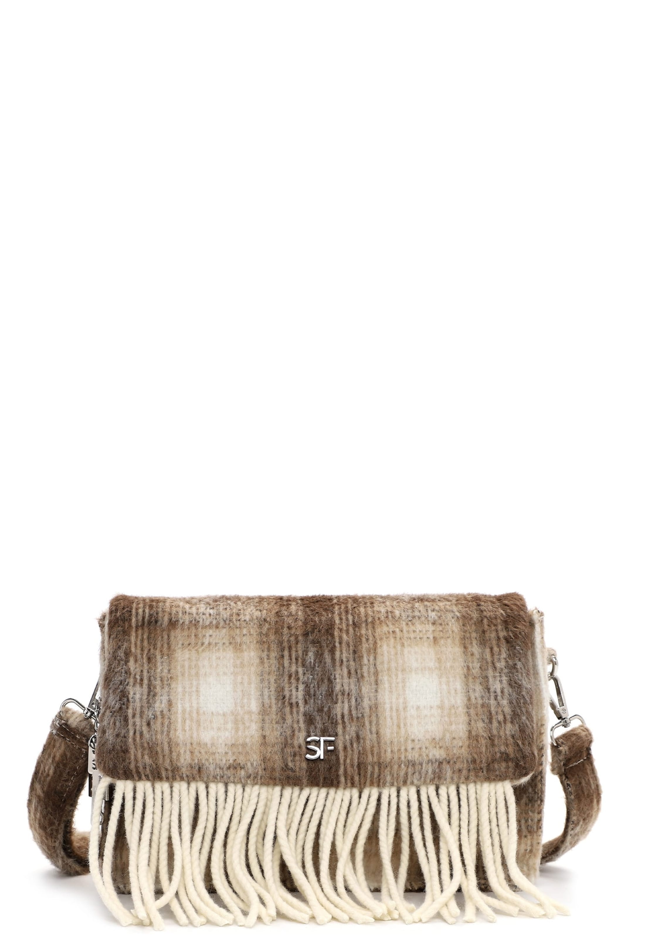 Suri Frey Skuldertaske ' SFY Philly ' i brun: forside