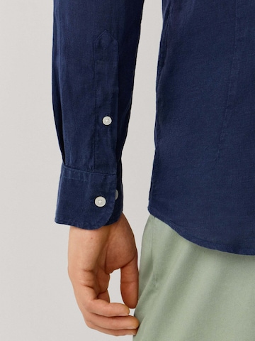 Coupe regular Chemise Hackett London en bleu