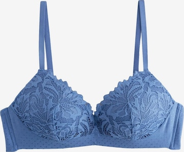 mėlyna Next Marškinėliai Liemenėlė: priekis