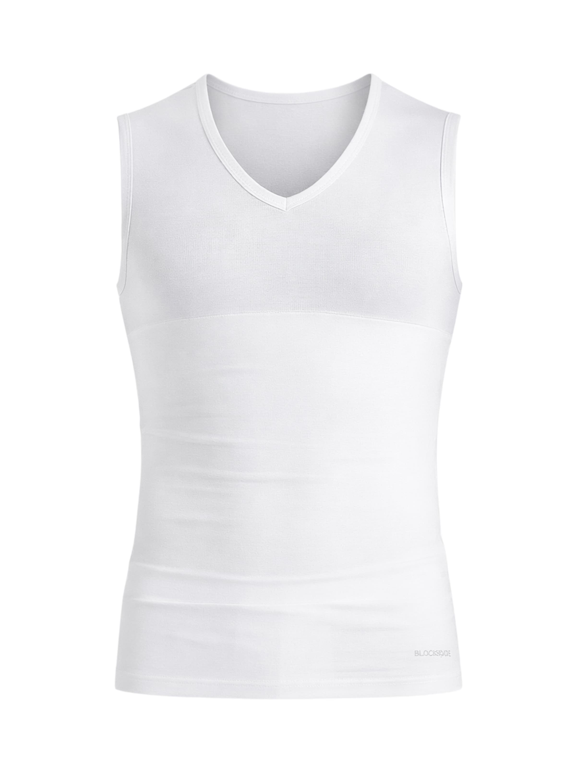 Blackspade Undershirt in White: front