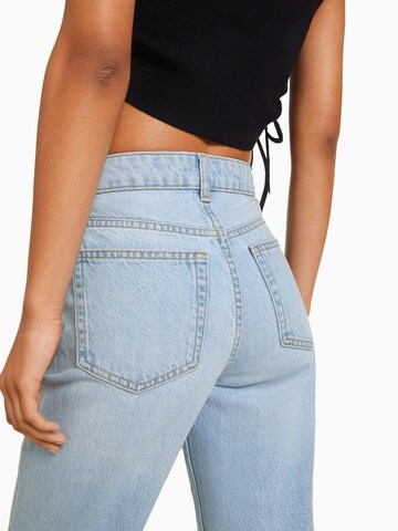 Loosefit Jeans de la Bershka pe albastru