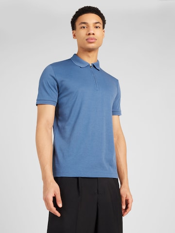 SELECTED HOMME Тениска 'FAVE' в синьо: отпред
