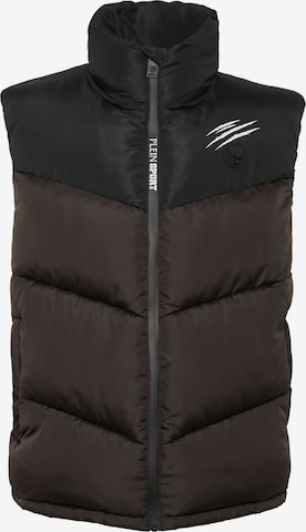 Plein Sport Bodywarmer in Zwart: voorkant