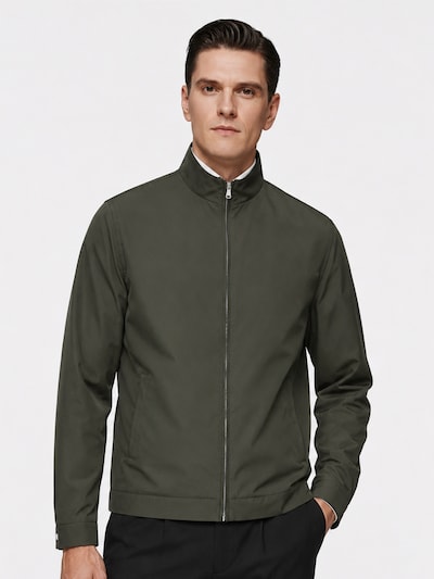 ALLTHEMEN Übergangsjacke 'Windstille'‌‌‌‌‌‌ in S in dunkelgrün, Produktansicht