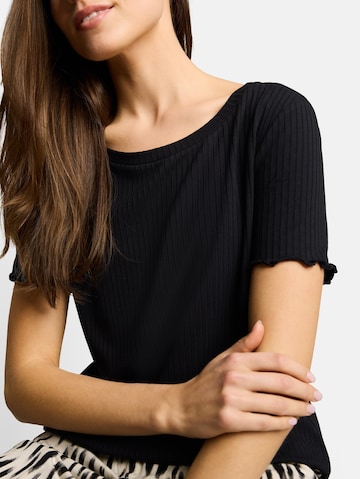 TOM TAILOR T-Shirt in Schwarz