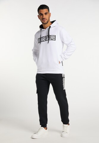 Bruno Banani Sweatshirt 'Howard' in White