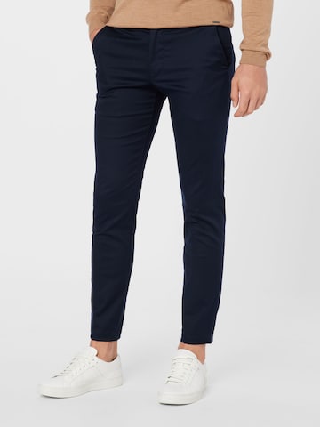 SELECTED HOMME Regular Chino Pants 'Buckley' in Blue: front