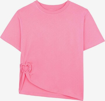 Scalpers T-shirt i rosa: framsida